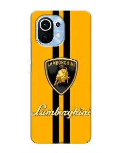 Чохол для Xiaomi Mi 11 з картинкою «Lamborghini Stripe жовтий» Чохол для Xiaomi Mi 11 з картинкою «Lamborghini Stripe жовтий»