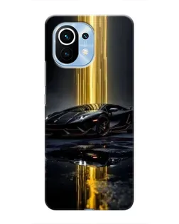 Чохол для Xiaomi Mi 11 з картинкою «Нічний Lamborghini драйв»