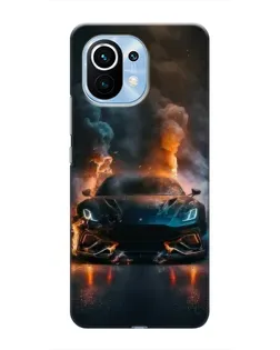 Чохол для Xiaomi Mi 11 з картинкою «Lamborghini димна естетика» Чохол для Xiaomi Mi 11 з картинкою «Lamborghini димна естетика»