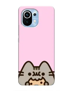 Чохол для Xiaomi Mi 11 з картинкою «Pusheen та печиво» Чохол для Xiaomi Mi 11 з картинкою «Pusheen та печиво»