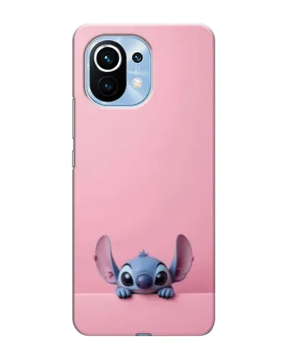 Чехол для Xiaomi Mi 11 с картинкой «Stitch выглядывает»