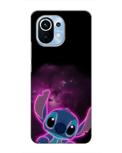 Чехол для Xiaomi Mi 11 с картинкой «Неоновый Stitch»