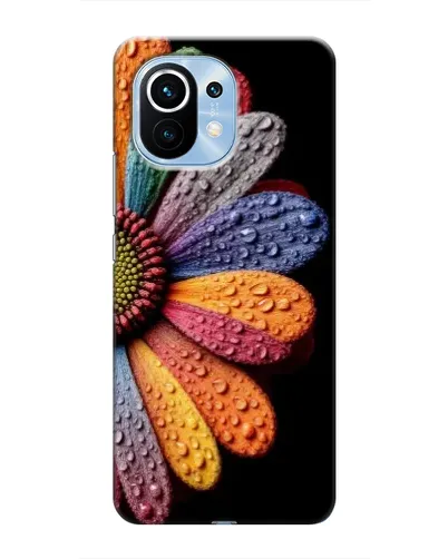 Чехол для Xiaomi Mi 11 с картинкой «Радужный цветок»