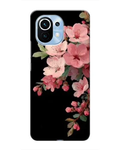 Чехол для Xiaomi Mi 11 с картинкой «Розовая ветка сакуры»