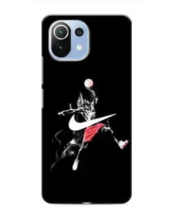 Чехол для Xiaomi Mi 11i с картинкой «Jordan Jumpman»