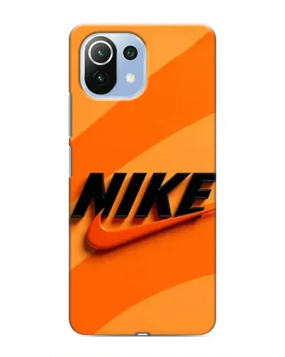 Чехол для Xiaomi Mi 11i с картинкой «Оранжевый драйв Nike» Чехол для Xiaomi Mi 11i с картинкой «Оранжевый драйв Nike»