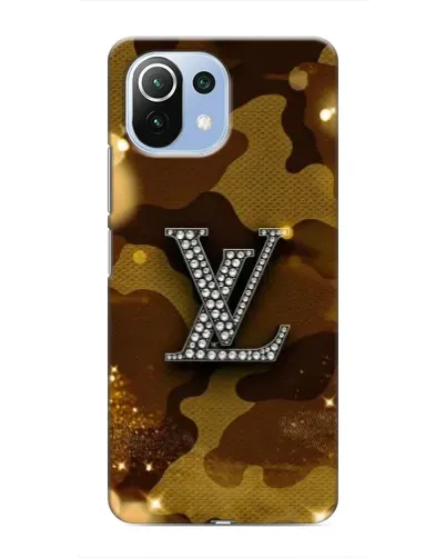 Чехол для Xiaomi Mi 11i с картинкой «Камуфляжный Louis Vuitton»