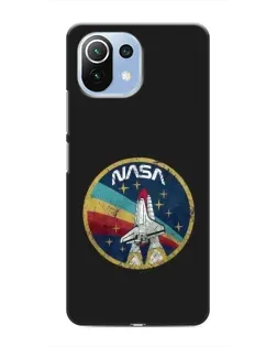 Чохол для Xiaomi Mi 11i з картинкою «NASA — емблема місії» Чохол для Xiaomi Mi 11i з картинкою «NASA — емблема місії»