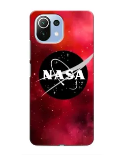 Чохол для Xiaomi Mi 11i з картинкою «NASA — червона туманність»