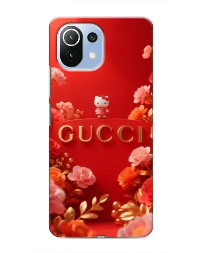 Чехол для Xiaomi Mi 11i с картинкой «Gucci — золотой сад» Чехол для Xiaomi Mi 11i с картинкой «Gucci — золотой сад»