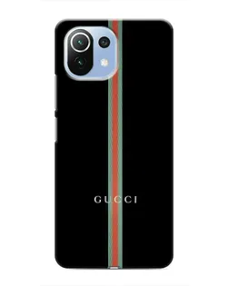 Чохол для Xiaomi Mi 11i з картинкою «Gucci — строга лінія»