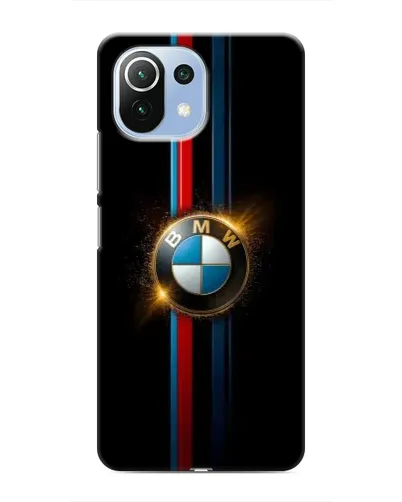 Чехол для Xiaomi Mi 11i с картинкой «BMW M-Power неон»