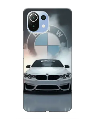 Чехол для Xiaomi Mi 11i с картинкой «BMW в белом дыму» Чехол для Xiaomi Mi 11i с картинкой «BMW в белом дыму»