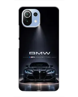 Чехол для Xiaomi Mi 11i с картинкой «BMW сквозь ночной город» Чехол для Xiaomi Mi 11i с картинкой «BMW сквозь ночной город»