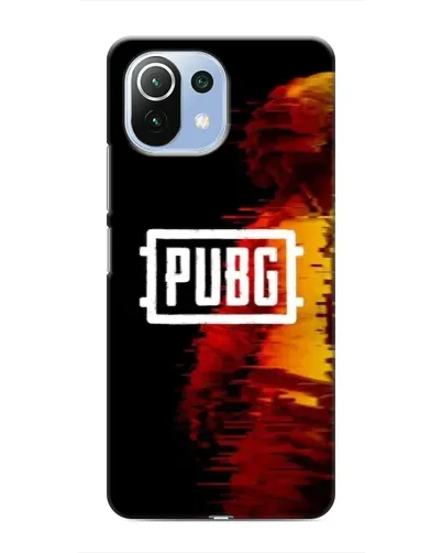 Чохол для Xiaomi Mi 11i з картинкою «Яскравий логотип PUBG»