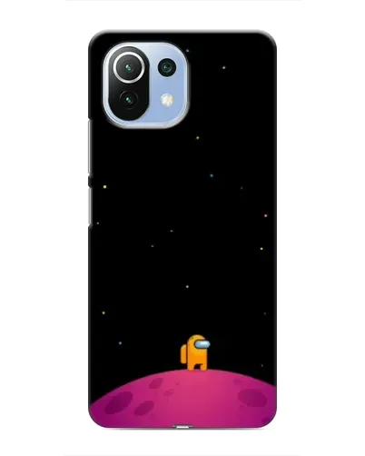 Чохол для Xiaomi Mi 11i з картинкою «Самотній герой на планеті»