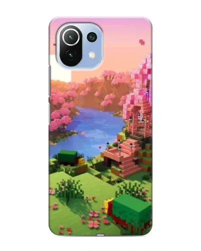 Чохол для Xiaomi Mi 11i з картинкою «Рожеве дерево Minecraft» Чохол для Xiaomi Mi 11i з картинкою «Рожеве дерево Minecraft»