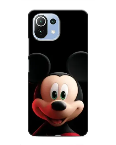 Чехол для Xiaomi Mi 11i с картинкой «Улыбающийся Микки Маус»