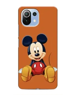 Чехол для Xiaomi Mi 11i с картинкой «Микки отдыхает»