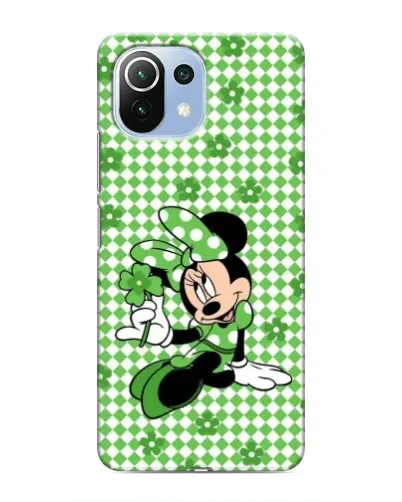 Чехол для Xiaomi Mi 11i с картинкой «Mickey в клетку»