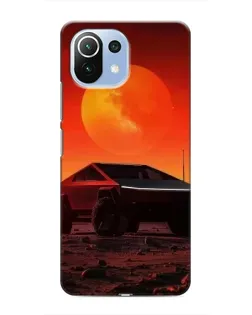 Чохол для Xiaomi Mi 11i з картинкою «Cybertruck на Марсі»