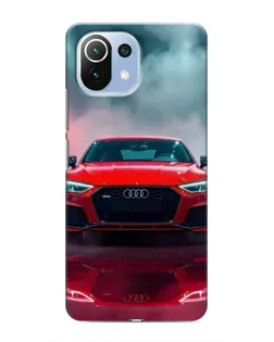 Чохол для Xiaomi Mi 11i з картинкою «Audi RS — червоний стиль»