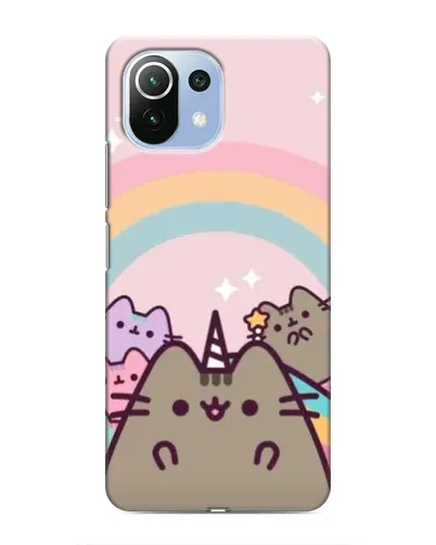 Чехол для Xiaomi Mi 11i с картинкой «Единорог Pusheen» Чехол для Xiaomi Mi 11i с картинкой «Единорог Pusheen»