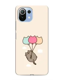 Чехол для Xiaomi Mi 11i с картинкой «Пушин на шариках»