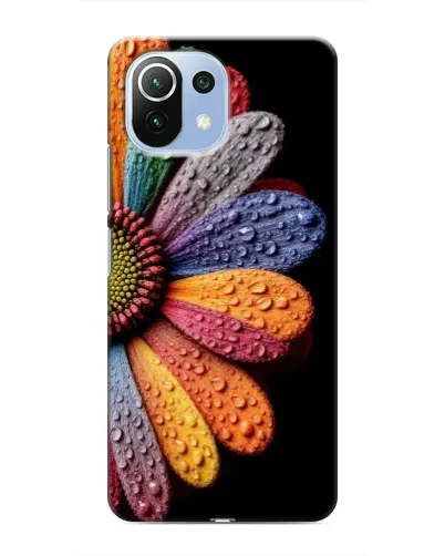 Чохол для Xiaomi Mi 11i з картинкою «Райдужна квітка» Чохол для Xiaomi Mi 11i з картинкою «Райдужна квітка»