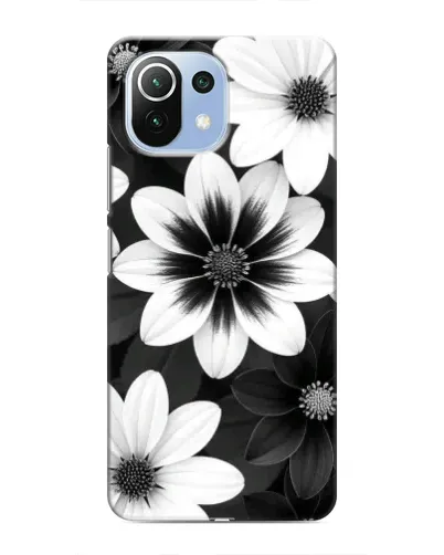 Чохол для Xiaomi Mi 11i з картинкою «Монохромні айстри» Чохол для Xiaomi Mi 11i з картинкою «Монохромні айстри»