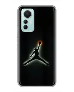 Чохол для Xiaomi Mi 12 Lite з картинкою «Jordan Gradient Logo»