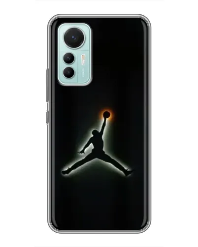 Чохол для Xiaomi Mi 12 Lite з картинкою «Jordan Gradient Logo»
