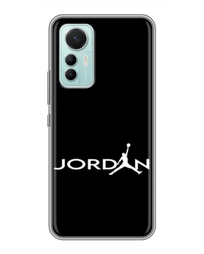 Чохол для Xiaomi Mi 12 Lite з картинкою «Jordan White Logo»