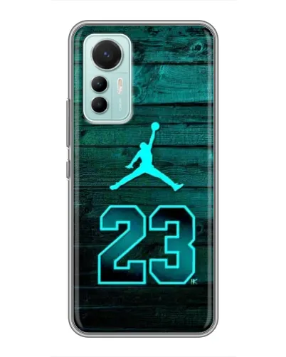 Чохол для Xiaomi Mi 12 Lite з картинкою «Jordan Cyan 23»