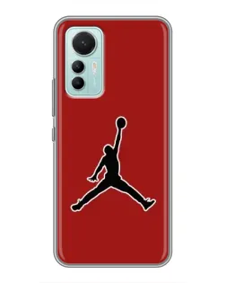 Чохол для Xiaomi Mi 12 Lite з картинкою «Jordan Red Back»