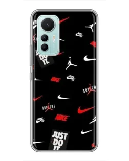 Чохол для Xiaomi Mi 12 Lite з картинкою «Nike Mix Pattern»