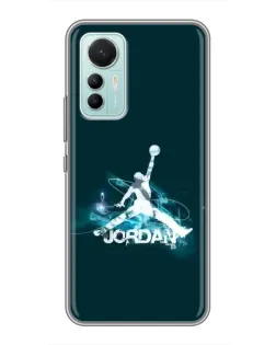 Чохол для Xiaomi Mi 12 Lite з картинкою «Jordan Blue Fire»