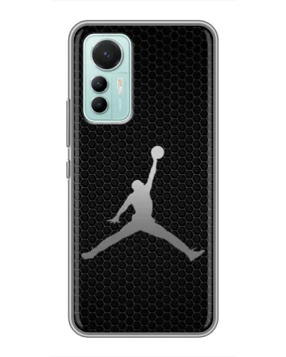 Чохол для Xiaomi Mi 12 Lite з картинкою «Jordan Dark Carbon»