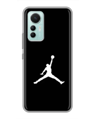 Чохол для Xiaomi Mi 12 Lite з картинкою «Jordan Silhouette»