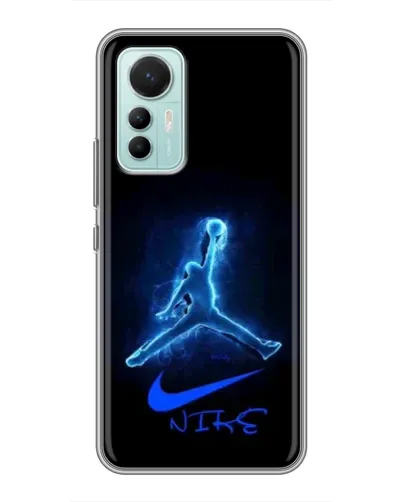 Чохол для Xiaomi Mi 12 Lite з картинкою «Jordan Neon Blue»