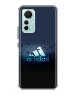 Чехол для Xiaomi Mi 12 Lite с картинкой «Adidas Water Drops»