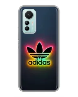 Чехол для Xiaomi Mi 12 Lite с картинкой «Неоновый Adidas»