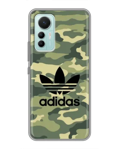Чехол для Xiaomi Mi 12 Lite с картинкой «Милитари стиль Adidas» Чехол для Xiaomi Mi 12 Lite с картинкой «Милитари стиль Adidas»