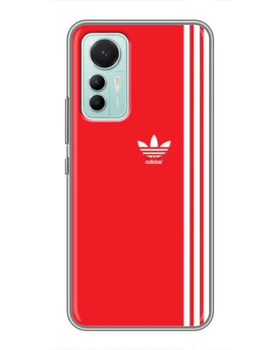 Чехол для Xiaomi Mi 12 Lite с картинкой «Красный минимализм Adidas» Чехол для Xiaomi Mi 12 Lite с картинкой «Красный минимализм Adidas»
