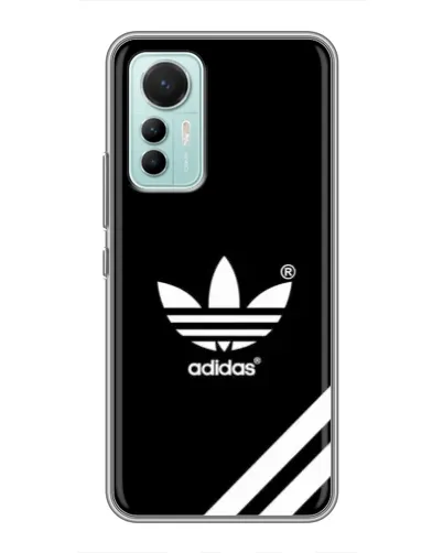 Чехол для Xiaomi Mi 12 Lite с картинкой «Adidas с диагональными полосами» Чехол для Xiaomi Mi 12 Lite с картинкой «Adidas с диагональными полосами»