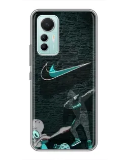 Чохол для Xiaomi Mi 12 Lite з картинкою «Спортивний арт Nike»