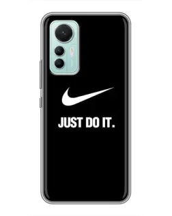 Чехол для Xiaomi Mi 12 Lite с картинкой «Классический принт Nike»