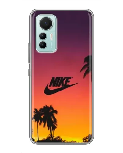 Чехол для Xiaomi Mi 12 Lite с картинкой «Nike на закате солнца» Чехол для Xiaomi Mi 12 Lite с картинкой «Nike на закате солнца»