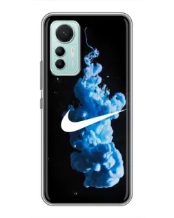 Чехол для Xiaomi Mi 12 Lite с картинкой «Nike и синий дым»