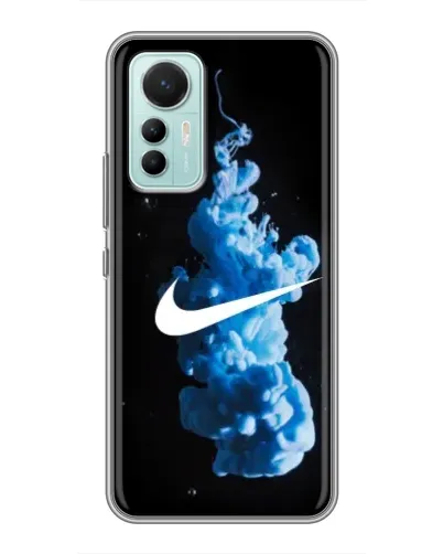 Чехол для Xiaomi Mi 12 Lite с картинкой «Nike и синий дым» Чехол для Xiaomi Mi 12 Lite с картинкой «Nike и синий дым»